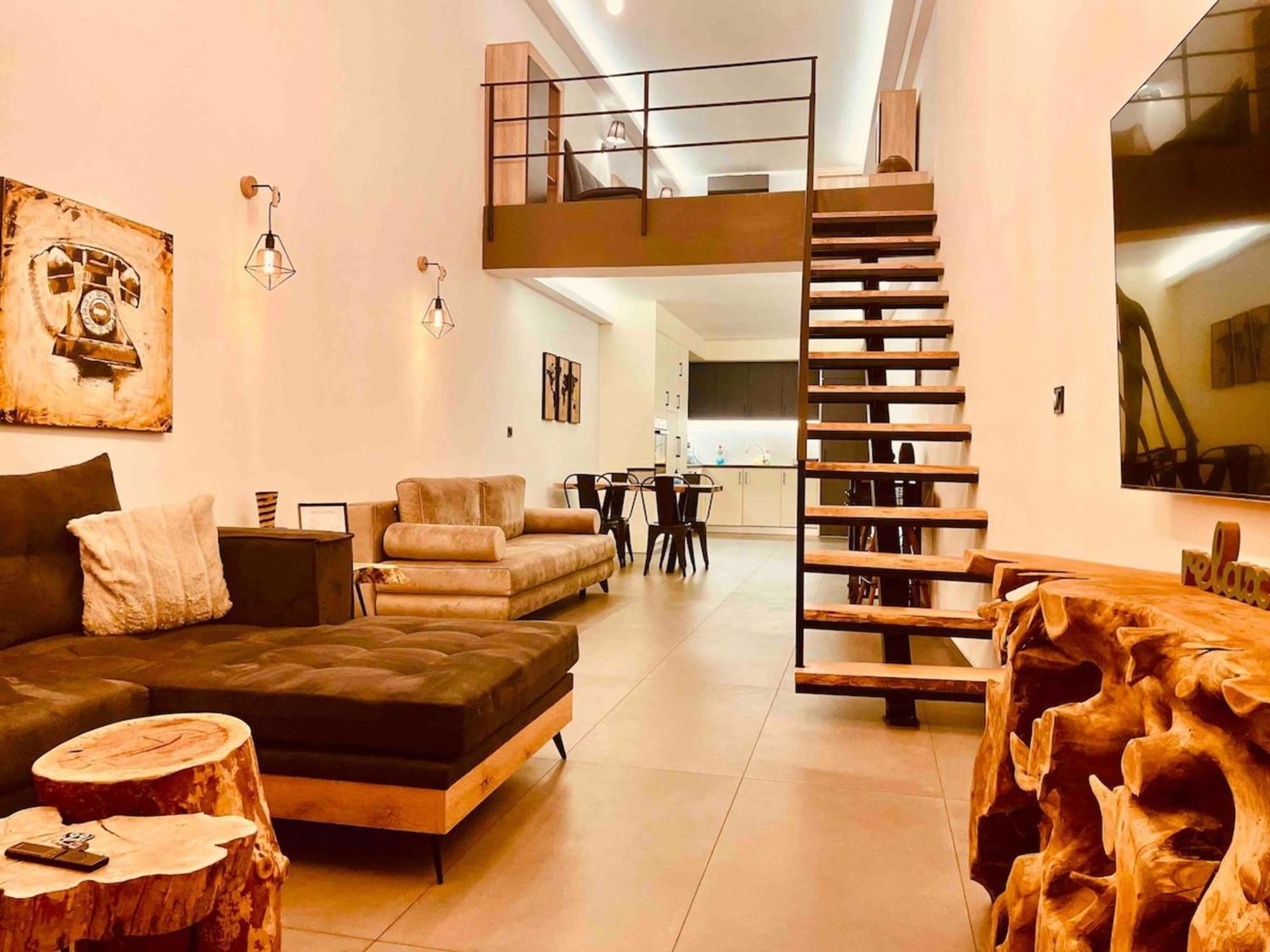 Loft Athens -Nomad Friendly # Superhost Hub# Apartment ภายนอก รูปภาพ